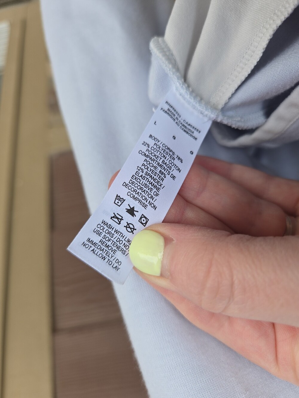 Nike Reversible Light Blue Funnel Neck Maternity Sweater Women’s Large - Picture 6 of 16